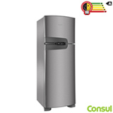 Tudo sobre 'Refrigerador de 02 Portas Consul Frost Free com 275 Litros com Funcao Tubo Platinum - CRM35NK'