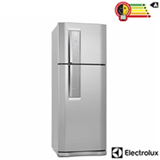 Refrigerador de 02 Portas Electrolux Frost Free com 427 Litros e Painel Eletrônico Inox e Cinza - DF51XFBA