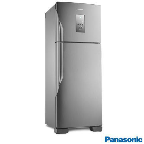 Refrigerador de 02 Portas Panasonic Frost Free com 483 Litros Inverter Aço Escovado - NR-BT55PV2X