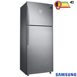 Refrigerador de 02 Portas Samsung Frost Free com 453 Litros Painel Eletrônico Inox - Twin Cooling Plus - RT46K6361SL