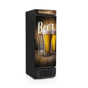Refrigerador de Bebidas Cervejeira 570L Porta Cega Adesivado - GBRA-570WD - 110V