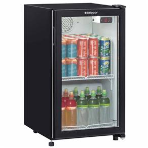 Refrigerador de Bebidas Vertical Gelopar Frost Free GPTU-120 Preto - 112 L - 110v