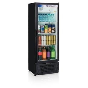 Refrigerador de Bebidas Vertical Gelopar GPTU-40PR Conveniência Turmalina