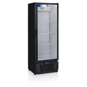 Refrigerador de Bebidas Vertical Gelopar GPTU-570PR Conveniência Turmalina
