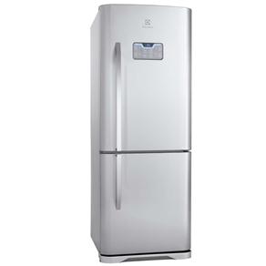 Refrigerador Electrolux DB52X Frost Free com Porta-Latas e Ice Twister 454L - Inox - 220v