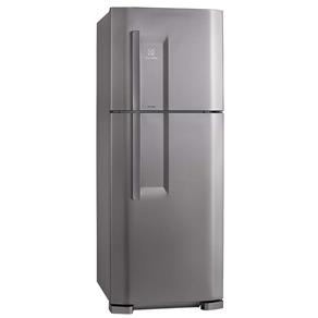 Refrigerador Electrolux DC51X Cycle Defrost Duplex com Freezer Gigante 475 L - Prata - 220v