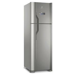 Refrigerador Electrolux DFX41 Frost Free com Turbo Congelamento 371L - Inox - 127V