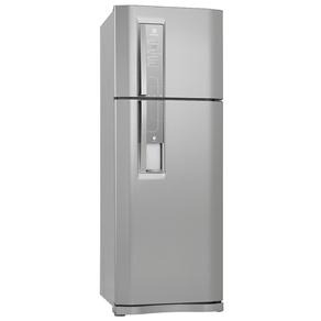 Refrigerador Electrolux DW52X Frost Free com Painel Blue Touch e Dispenser Externo de Água 456L – Inox - 220V