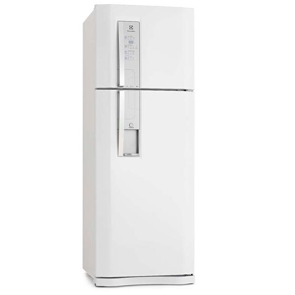 Refrigerador Electrolux Frost Free DFW52 com Painel Blue Touch e Dispenser Externo de Água 456 L Branco