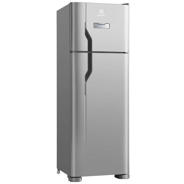 Refrigerador Electrolux Frost Free Duplex DFX39 com Painel Blue Touch e Espaço Extra Frio - 310 L - Inox