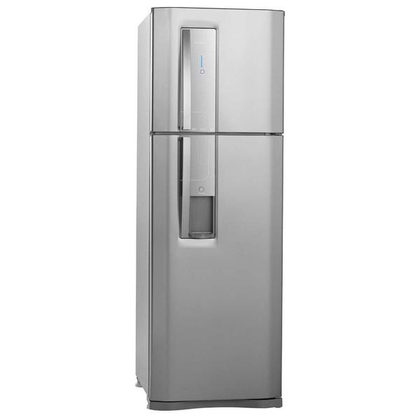 Refrigerador Electrolux Frost Free Duplex DW42X C- Dispenser de Agua e Controle de Temperatura Blue Touch - 380 L - Inox