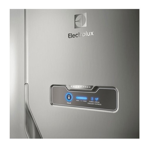 Refrigerador Electrolux 2 Portas 370 Litros Frost Free Dfx41 Inox