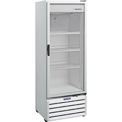 Refrigerador / Expositor Metalfrio 1 Porta Vertical VB40W com Porta de Vidro 406 Litros - Branco