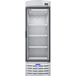 Refrigerador / Expositor Metalfrio 1 Porta Vertical VN50RB com Porta de Vidro 572 Litros - Branco