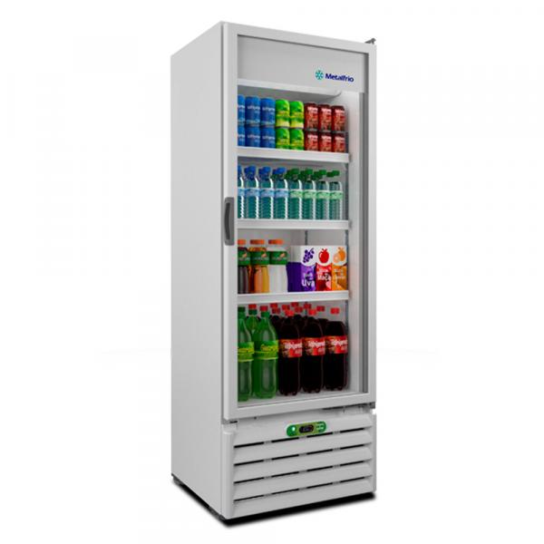 Refrigerador Expositor Metalfrio para Bebidas com Controlador Eletrônico 350 Litros VB40RE 220v