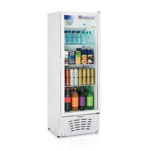 Refrigerador Expositor Vertical Frost Free 414L Profissional Gelopar 220V 295W Branco