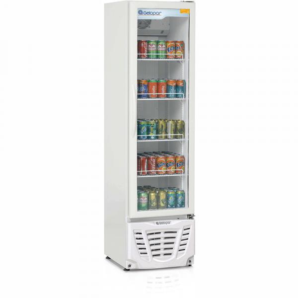 Refrigerador/Expositor Vertical Gelopar GPTU-230 Frost Free 230 L Branco