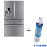 Tudo sobre 'Refrigerador French Door 04 Portas Samsung com 614 Litros Inox 110V + Refil de Filtro de Água Samsung - HAF-CIN/XME'