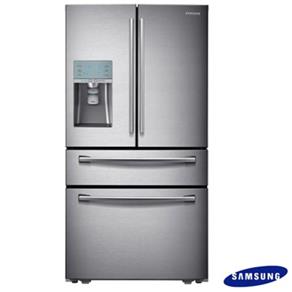Refrigerador French Door Sparkling de 4 Portas Frost Free Samsung com 864 Litros Inox Rf31Fmesbsl - 110V
