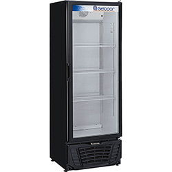 Refrigerador Gelopar Conveniência Turmalina 1 Porta 570 Litros Preto Placa Fria