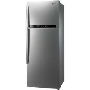 Refrigerador LG 2 Portas Frost Free GR-B507GSQ 436 Litros Aço Escovado Multi Air Flow Fast Freezing Eco - 110V