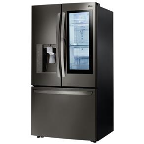 Refrigerador LG Side By Side French Door Monarch 4 InstaView GR-X248LKZM Inox Black Stainless - 552 Litros - 110v