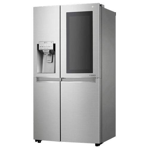 Refrigerador LG, Side By Side, New Lancaster, Instaview, Frost Free, 601 Litros, Aço Escovado - GC-X247CSB1 - 220V