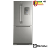 Tudo sobre 'Refrigerador Multidoor Electrolux de 03 Portas Frost Free com 579 Litros Painel Eletrônico Inox - DM84X'
