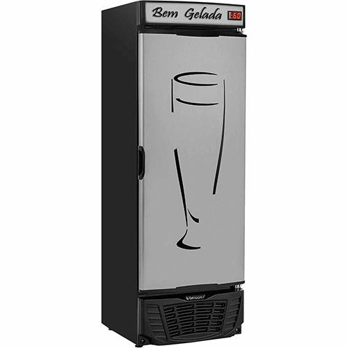 Refrigerador para Bebidas Cervejeira Gelopar GRBA-450 - Adesivo Praia e Laterais Pretas - 445 L - 220V