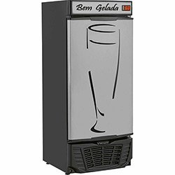 Refrigerador para Bebidas Gelopar Cervejeira GRBA-330 334l Preto/Adesivado