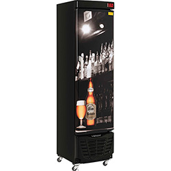Refrigerador para Bebidas Gelopar Cervejeira GRBA-230B 228l Preto/Adesivado