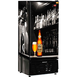 Refrigerador para Bebidas Gelopar Cervejeira GRBA-330PL 334l Preto/Adesivado