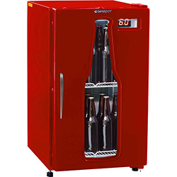 Refrigerador para Bebidas Gelopar Cervejeira GRBA-120VM 112l Vermelho
