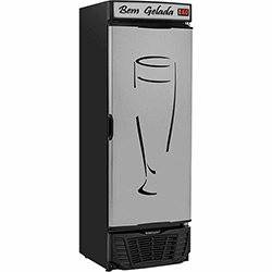 Refrigerador para Bebidas Gelopar Cervejeira GRBA-450 445l Preto/Adesivado