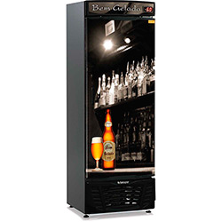 Refrigerador para Bebidas Gelopar Cervejeira GRBA-450B 445l Preto/Adesivado