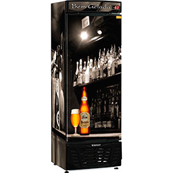 Refrigerador para Bebidas Gelopar Cervejeira GRBA-450PL 445l Preto/Adesivado