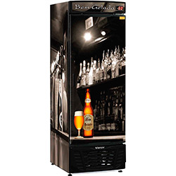 Refrigerador para Bebidas Gelopar Cervejeira GRBA-570PL 567l Preto/Adesivado