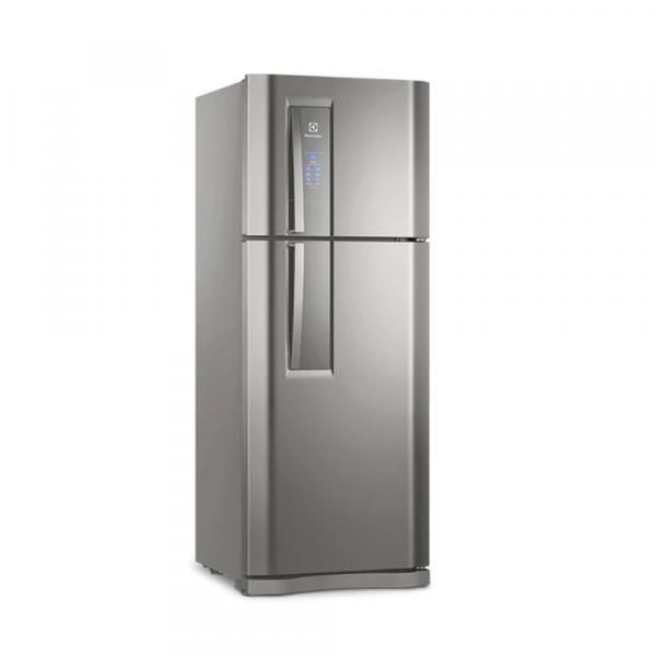 Refrigerador 2 Portas Frost Free 427L Inox Electrolux 127V DF53X