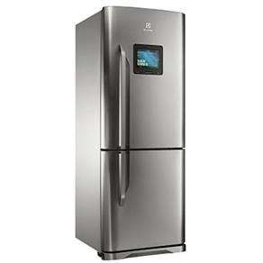 Refrigerador 2 Portas Frost Free DT52X 454 Litros Freezer Invertido Inox 110v - Electrolux - 110V