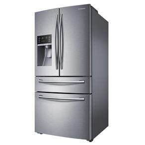 Refrigerador Samsung French Door com Gaveta Cool Select Zone e Dispenser de Água e Gelo 606L - Inox - 220v
