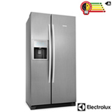 Tudo sobre 'Refrigerador Side By Side Electrolux Home Pro de 02 Portas Frost Free com 504 Litros Painel Blue Touch Inox - SS91X'