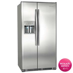 Tudo sobre 'Refrigerador Side By Side Electrolux SS77X com Dispenser de Água e Ice Maker - 110V - 656 L'