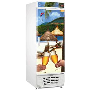 Refrigerador Vertical Gelopar para Bebida e Cervejaria GRBA-450 - Branco - 110v
