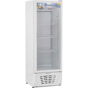 Refrigerador Vertical GPTU-40 414L Porta de Vidro Branco - Gelopar - 110V