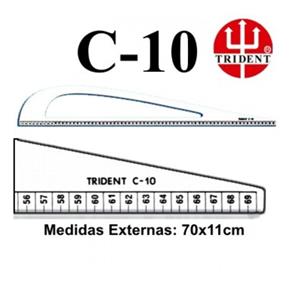 Régua Costura Trident C-10