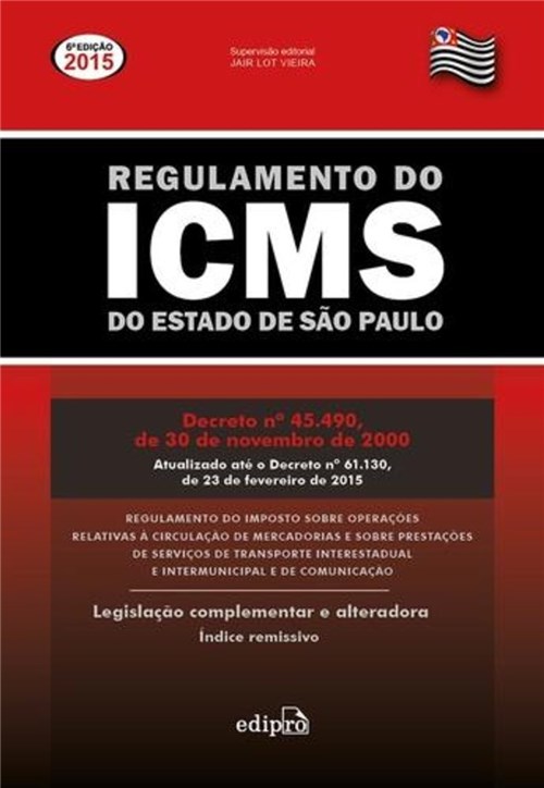 Regulamento do Icms do Estado de Sao Paulo
