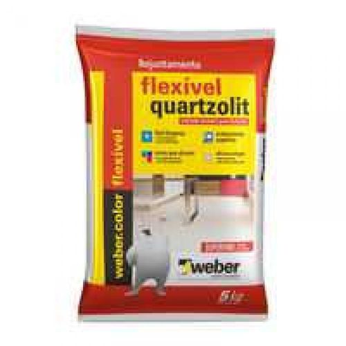 Rejunte 1kg Quartzolit Flexivel Palha