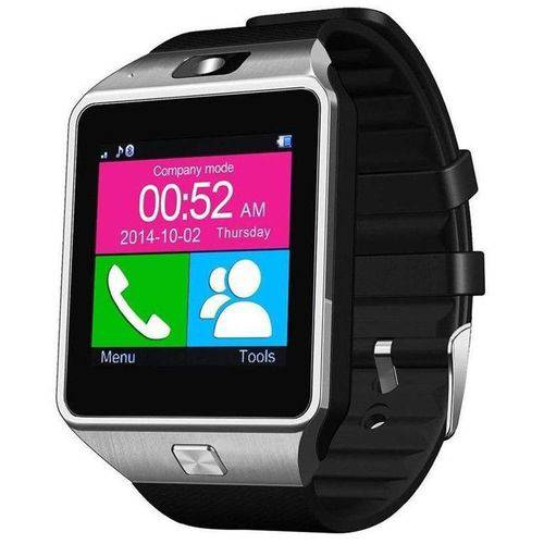 Tudo sobre 'Relogio 2017 Smart Watch Dz09 Android Celular Chip Bluetooth Prata'