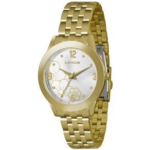 Relógio Analógico Feminino Lince Dourado Lrg4300l S2kx