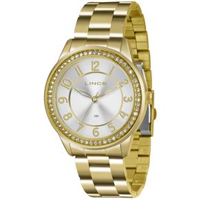 Relógio Analógico Feminino Lince Dourado Lrg4339l S2kx